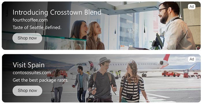 Microsoft rolls out Multimedia ads for Retail businesses.