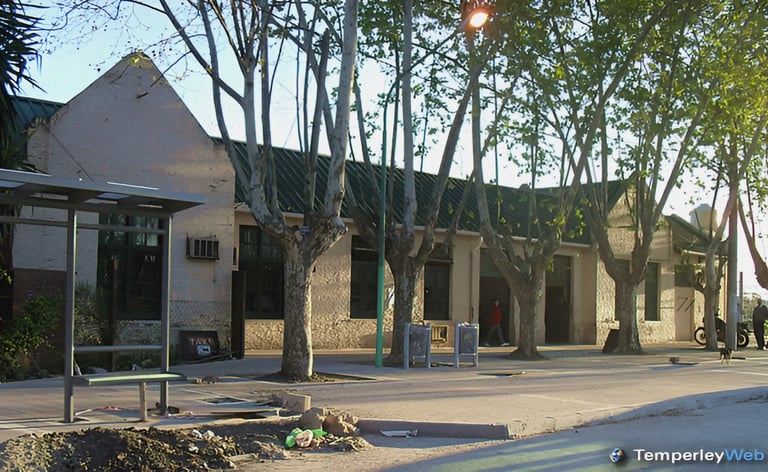 Actual estación Llavallol
