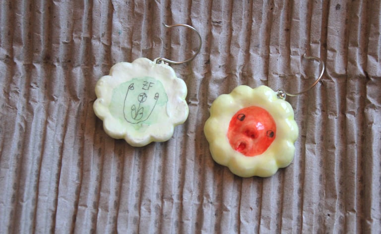 oopskii bloom earrings