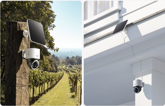caméra solaire autonome
