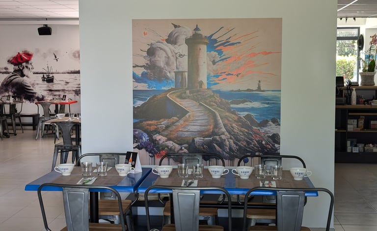 Impression murale, inspiration Bretagne