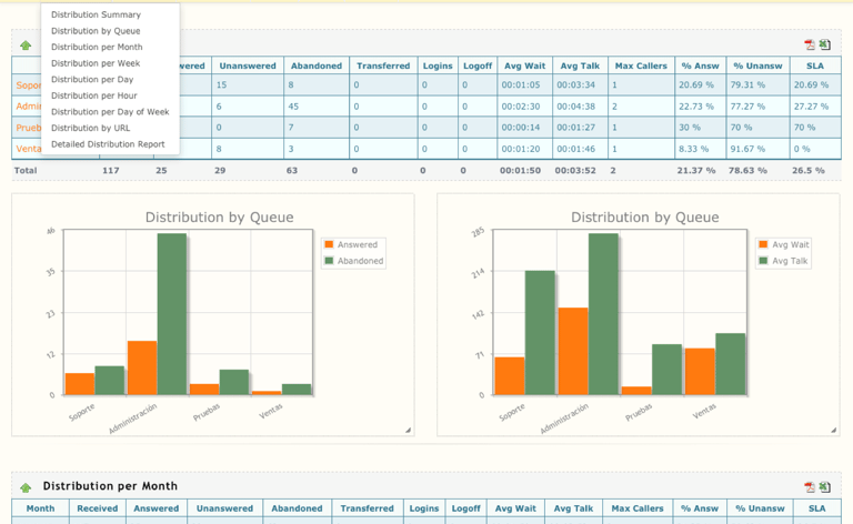 reports-call-center(techurity)