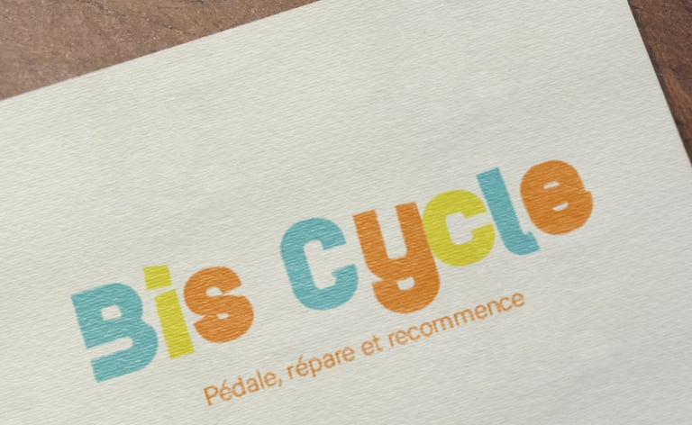 Logo Bis Cycle sur papier