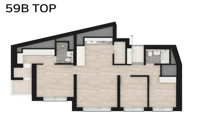 아르카온 59㎡/평면도/9억원대