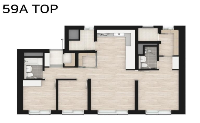 아르카온 59㎡/평면도/9억원대
