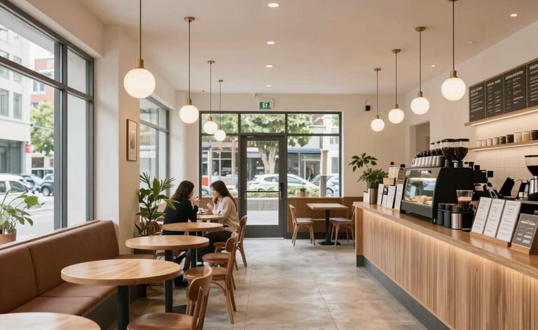 Bright living room with modern inventory