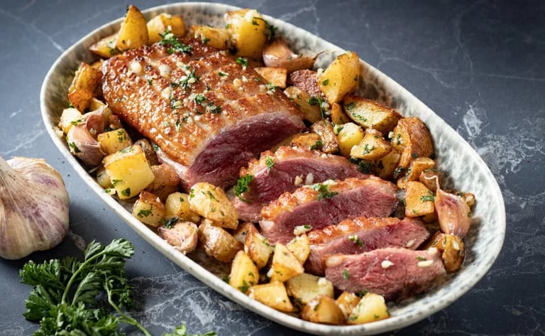 photo d'un plat culinaire landais