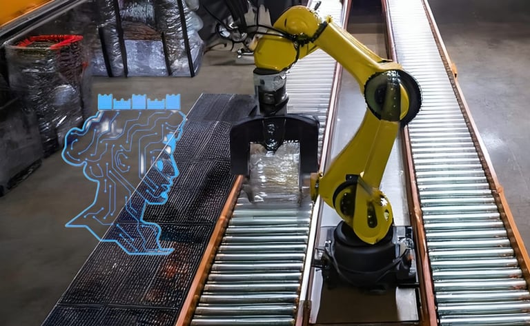 Bracci Robotici E Rulliere Magazzini Logistica