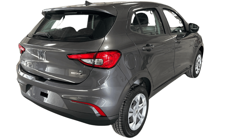Econômico Fiat Argo 1.0 cinza, manual, com ar, direção