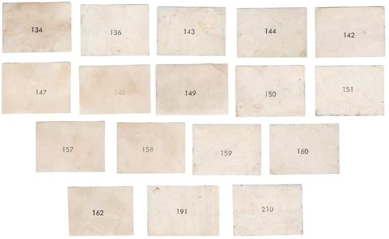 1951 Goles Y Dobles Kaval Rare Basketball Cards (back)