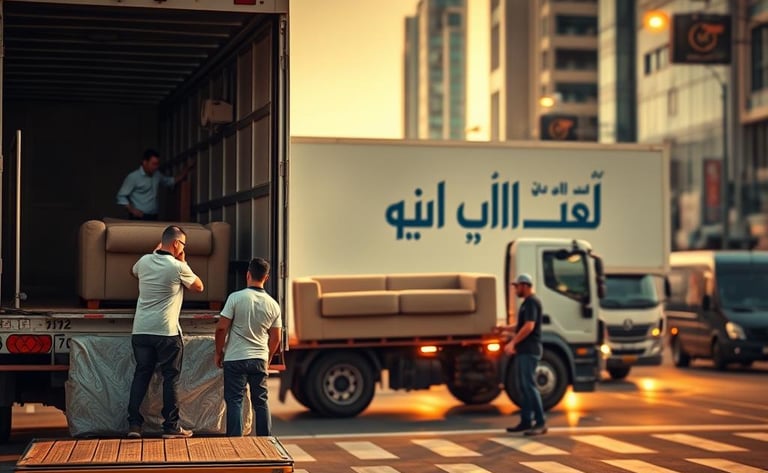 نقل عفش في الكويت حسب المناطق