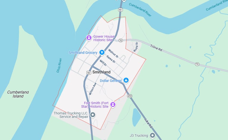 Map of the City of Smithfield