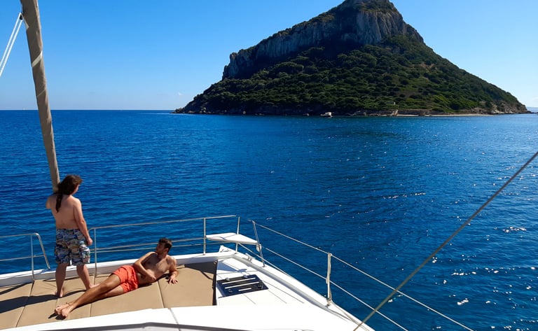 Katamaran Relax Sardinien