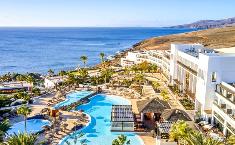 Secrets Lanzarote Resort & Spa hotel and ocean view