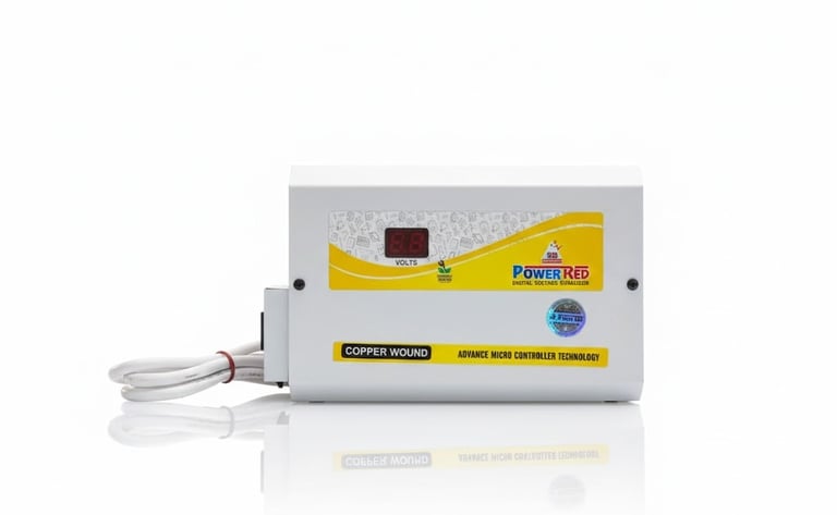 Automatic voltage stabilizers for air conditioners and household use