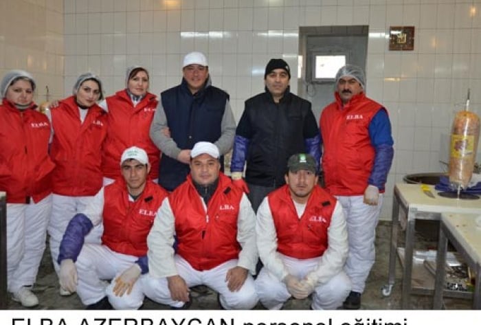 Elba precooked döner kebab factory setup and master training under the consultancy of Haldun Köksal