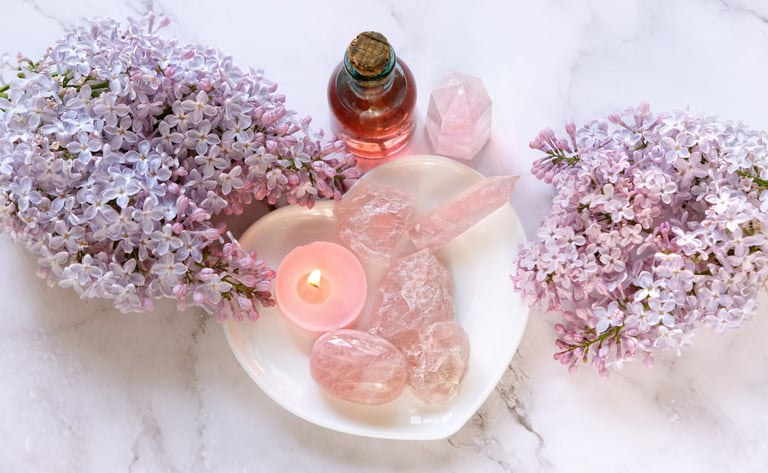 cristales y piedras de reiki