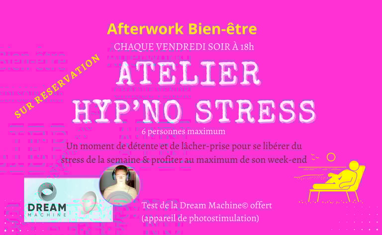 ateliers collectifs pour se libérer du stress de la semaine