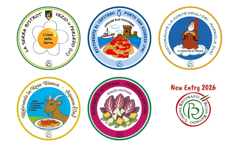 I piatti simbolo dei ristoranti aderenti all’associazione Buon Ricordo