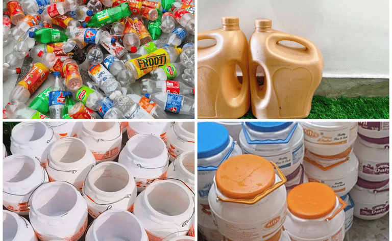 Combat plastic pollution