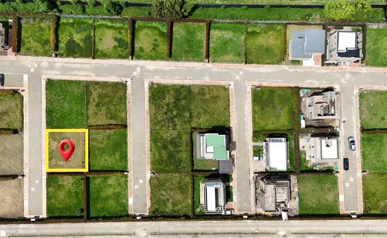 Vista aerea lotes chía