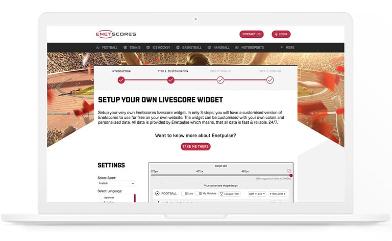 Enetscores Admin Panel