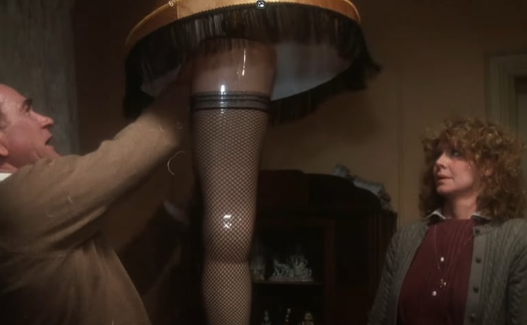 A Christmas Story: Happiness, or Dismay, Distilled into a Lamp