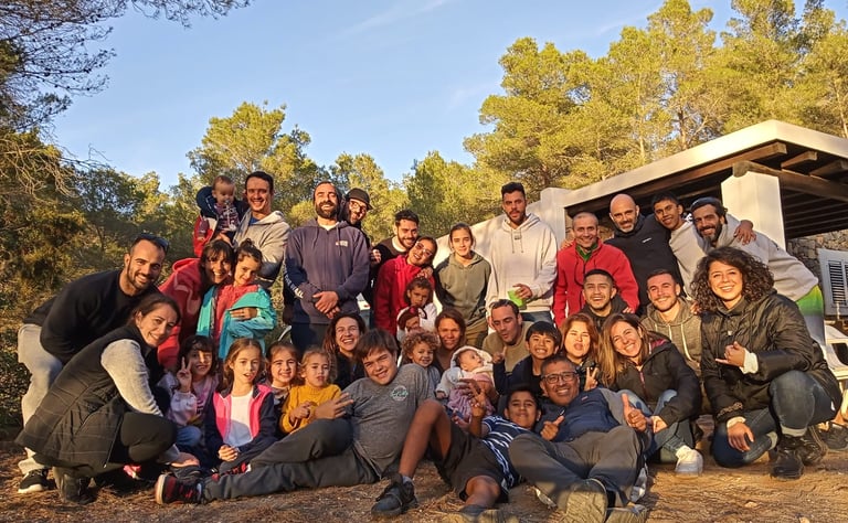 Comida en Familia Art of Flow Ibiza