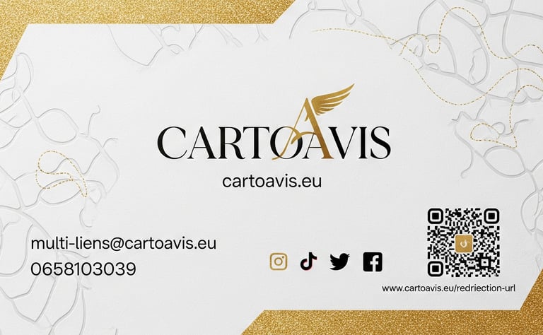 carte de visite numérique cartoavis