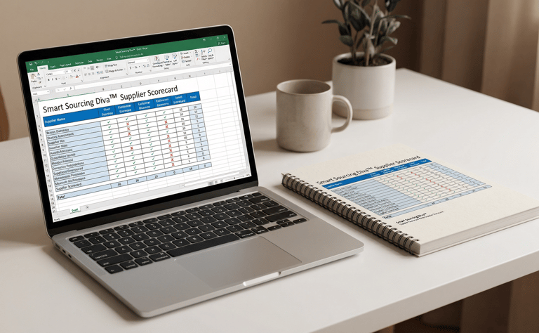 Smart Sourcing Supplier Vetting Scorecard