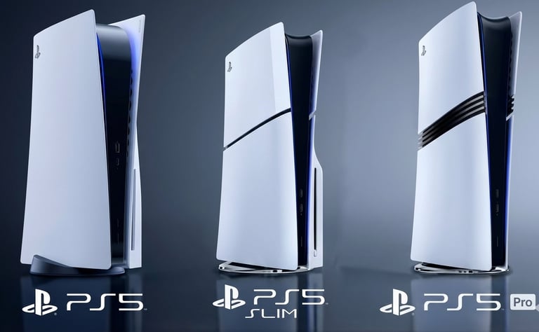 PlayStation - PS5, PS5 Slim e PS5 Pro