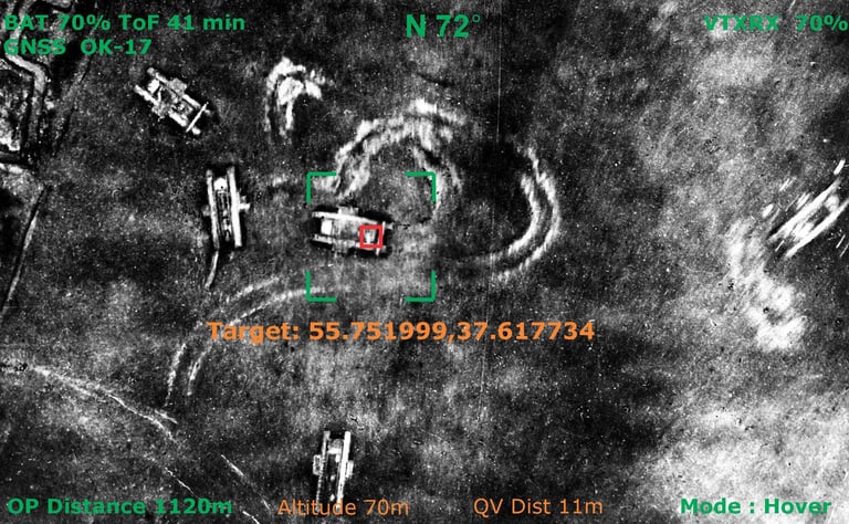 mSpearx - LWIR Thermal Aerial view
