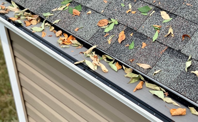 Hydro Flo Leaf Guards with leaves