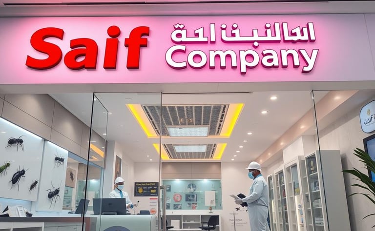 مكافحة جميع أنواع الحشرات بالرياض