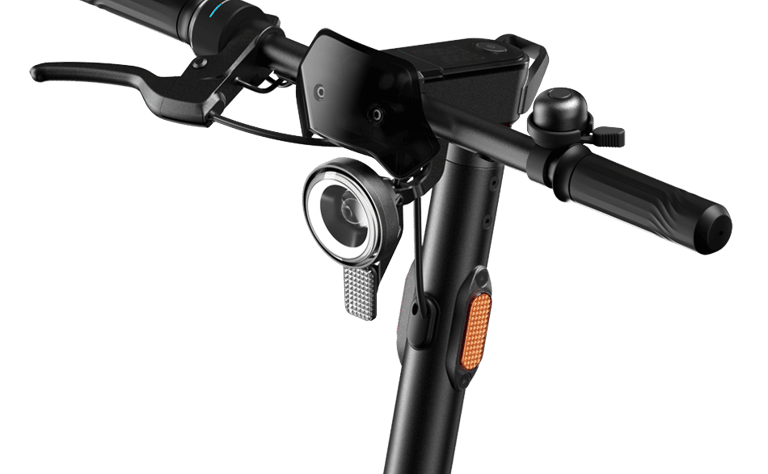 a bicycle with a handlebar and a handlebar