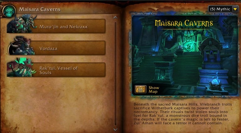 Maisara Caverns, wow, midnight, wowprimer, midnight mythic season1