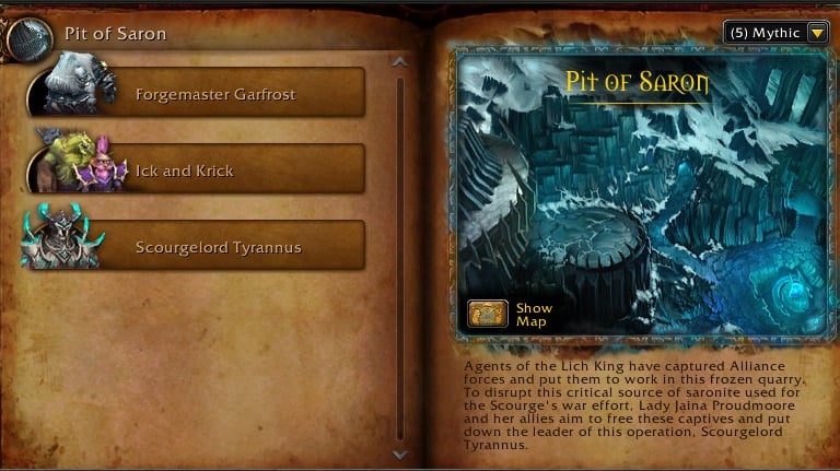 Pit of Saron entrance, location, wow, midnight, wowprimer, midnight mythic season1