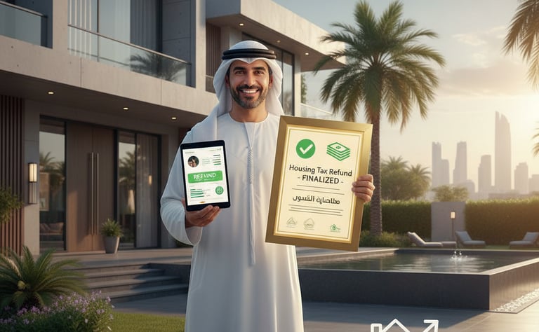 إسترداد ضريبة المسكن