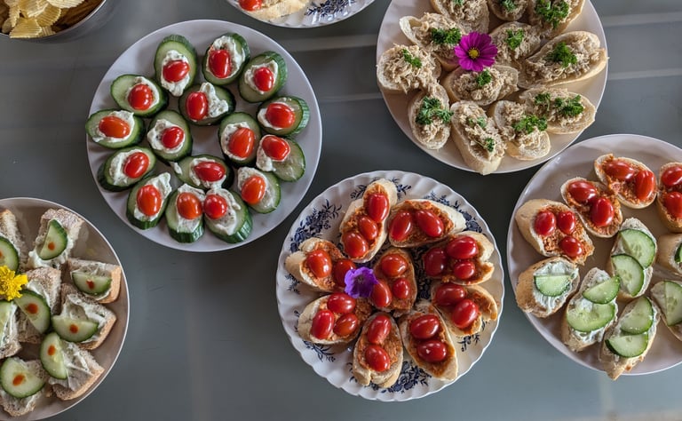 Vegan borrel Creative Garden 2024