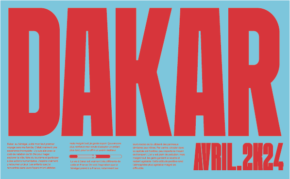 Contenus Texte du Poster