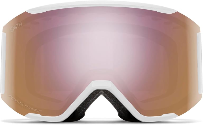 SMITH Squad MAG Goggles with ChromaPop Lens – Easy Lens Change Technology