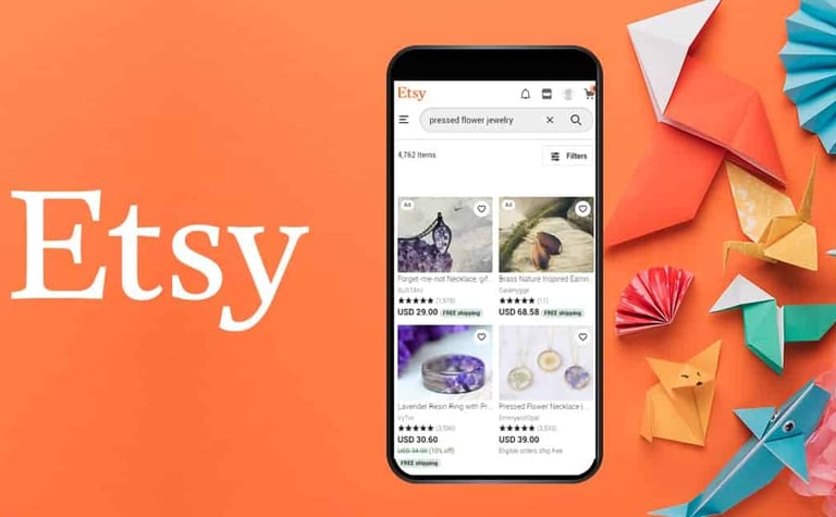 Etsy prekyba internetu