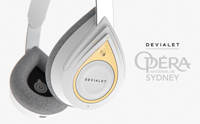 Casque Devialet Opera de Sydney Page de présentation