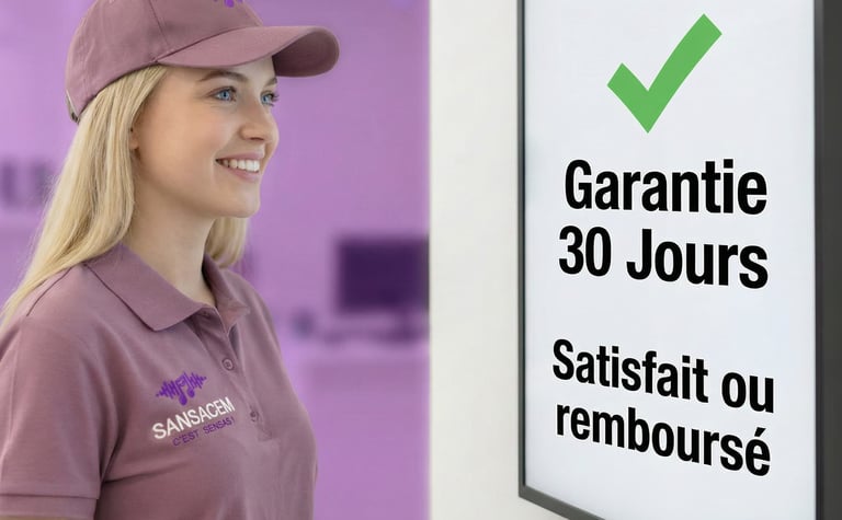 Garantie sansacem satisfaction