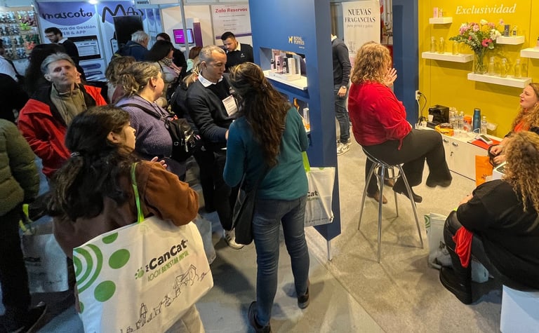 ExpoVeterinarias 2024 con Royal Puppies.