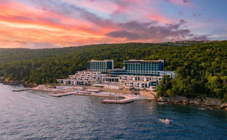 view of Hilton Rijeka Costabella Beach Hotel and Spa