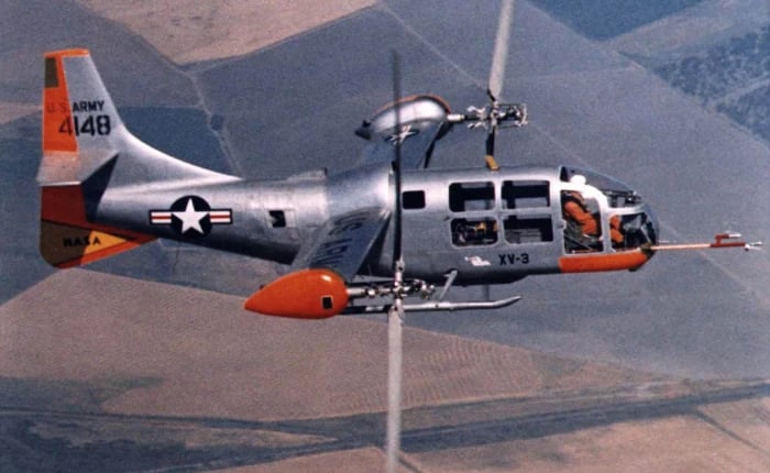 El Avión de Ala Giratoria: Bell XV-3