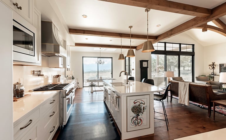 Real Estate Photographer near Ridgway CO - Interior bright modern natural light photo