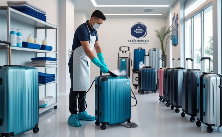 Premium Luggage bag Cleaning Service in Newtown Kolkata by Clean Zone