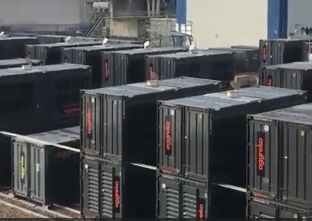Aggreko-Cummins QSK60 Natural Gas Generator Set